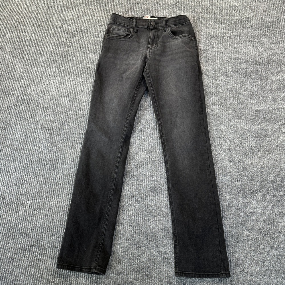 Levi's‎ Boys 511 Slim Jeans 16 Regular Black Stretch Denim